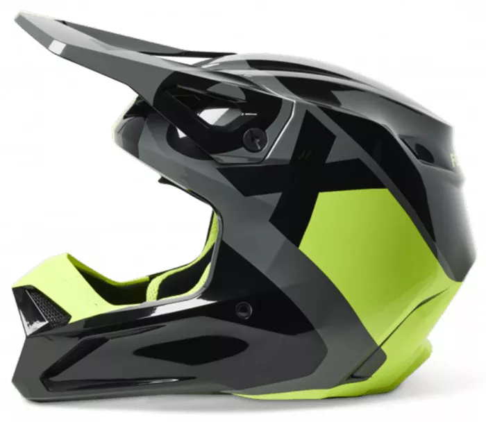 Kask motocrossowy Fox V1 Kask Xpozr Dot/Ece Czarny/Szary