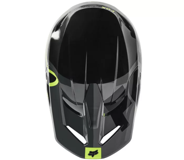 Kask motocrossowy Fox V1 Kask Xpozr Dot/Ece Czarny/Szary