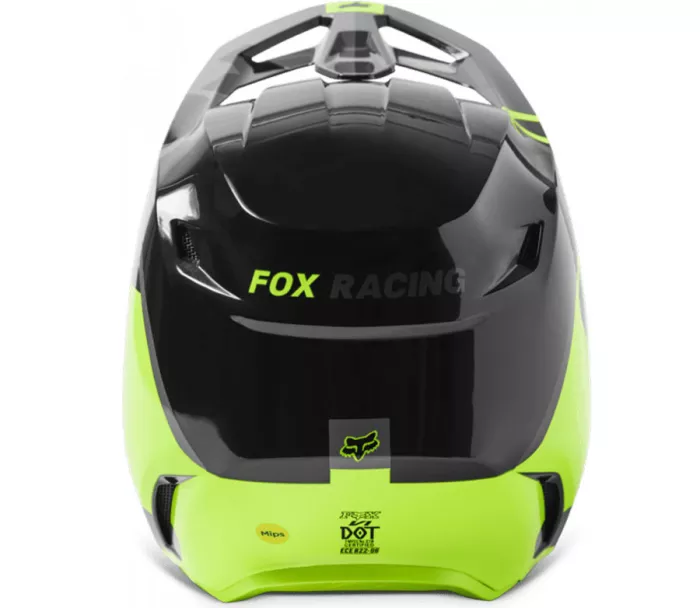 Kask motocrossowy Fox V1 Kask Xpozr Dot/Ece Czarny/Szary