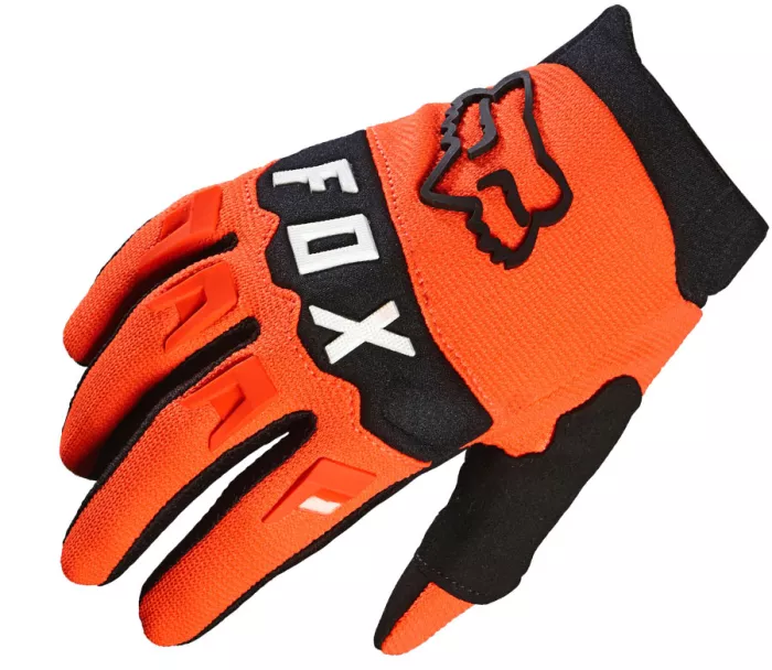 Dziecięce rękawiczki motocrossowe Fox Yth Dirtpaw Glove Fluo Orange