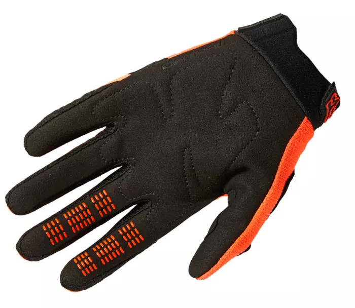 Dziecięce rękawiczki motocrossowe Fox Yth Dirtpaw Glove Fluo Orange