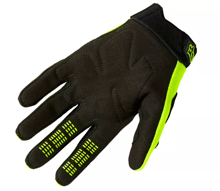 Dziecięce rękawice motocrossowe Fox Yth Dirtpaw fluo/yellow