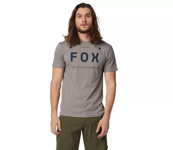 Koszulka męska Fox Aviation Prem Ss Tee Heather Graphite