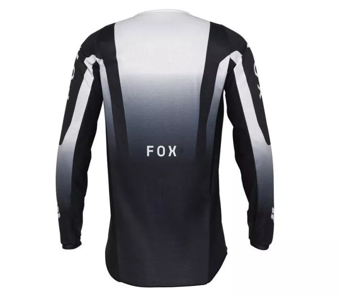 Koszulka motocrossowa Fox Lean Jersey Black/White