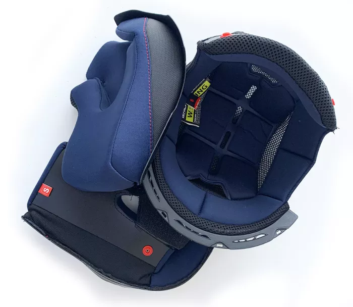 XRC 818 cheek pads + crown liner M