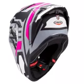 Integralny kask Caberg Drift Evo II Horizon matt grey/black/fuchsia