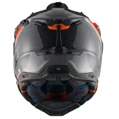 Kask przygodowy NEXX X.WED 3 Furka orange/gray