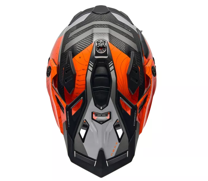 Kask przygodowy NEXX X.WED 3 Furka orange/gray