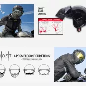 Kask Caberg Ghost X matt black