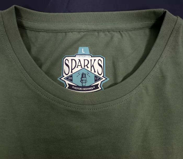 T-shirt męski Sparks Triton khaki