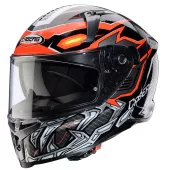 Inetgralny kask Caberg Avalon X Gurkha black/grey/orange fluo