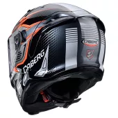 Inetgralny kask Caberg Avalon X Gurkha black/grey/orange fluo