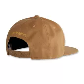 Czapka CARHARTT FIRM DUCK FLAT BRIM CARHARTT®BROWN