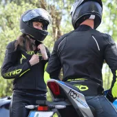 Damska kurtka motocyklowa XRC Heilig blk / fluo