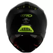 Kask motocyklowy XRC Sinister R czarny/żółty fluo rozmiar