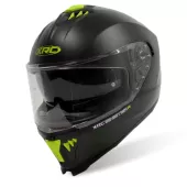 Kask motocyklowy XRC Sinister R czarny/żółty fluo rozmiar