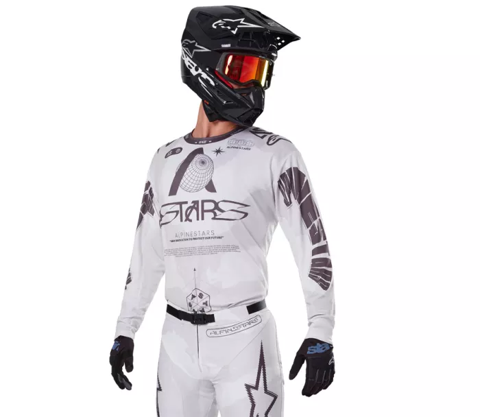 Koszulka motocrossowa Alpinestars Racer Hollow light camo brown