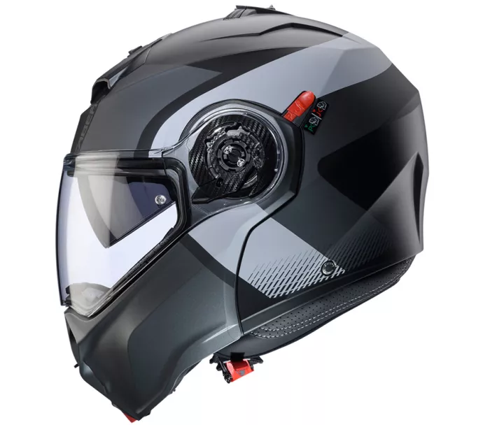 Kask składany Caberg Duke Evo Indy matt black/gun metal/grey