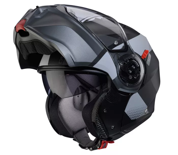 Kask składany Caberg Duke Evo Indy matt black/gun metal/grey