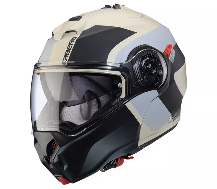 Kask składany Caberg Duke Evo Indy matt sand/grey/black