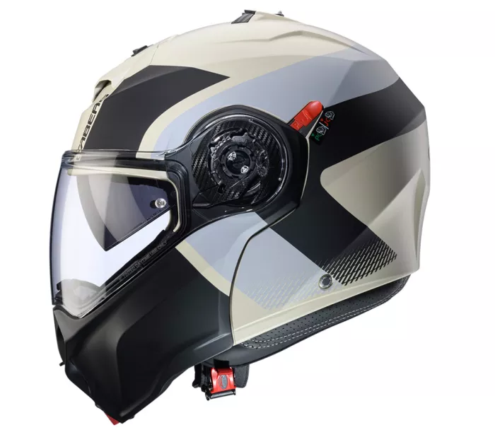 Kask składany Caberg Duke Evo Indy matt sand/grey/black