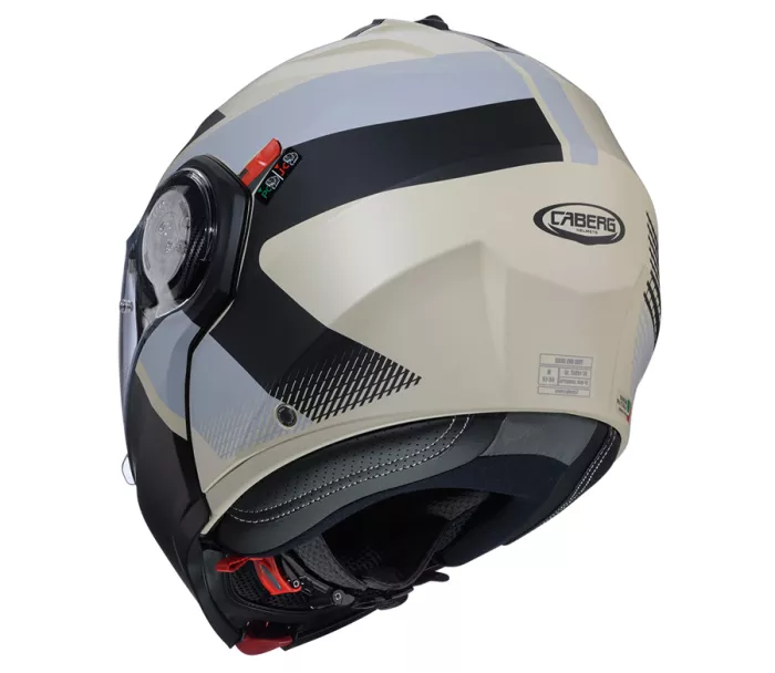 Kask składany Caberg Duke Evo Indy matt sand/grey/black