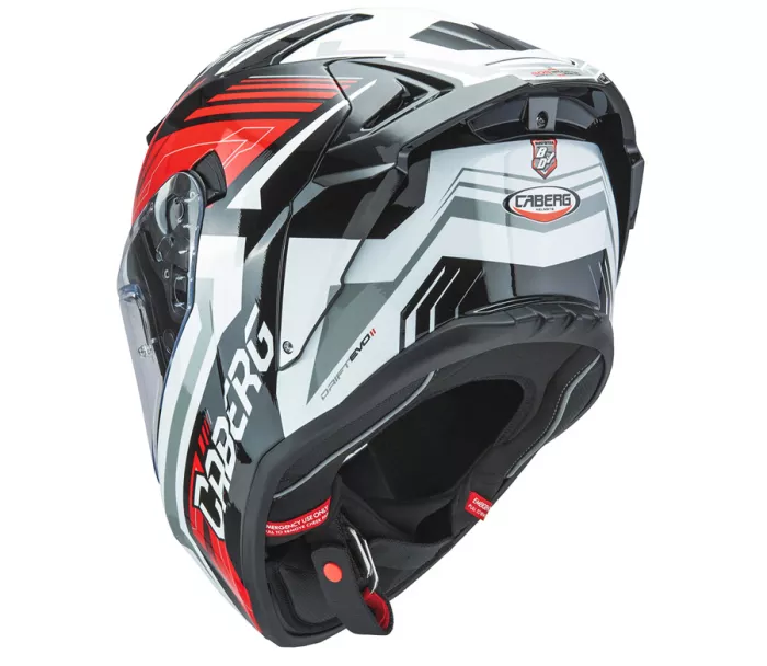 Kask motocyklowy Caberg Drift Evo II Jarama black/white/red