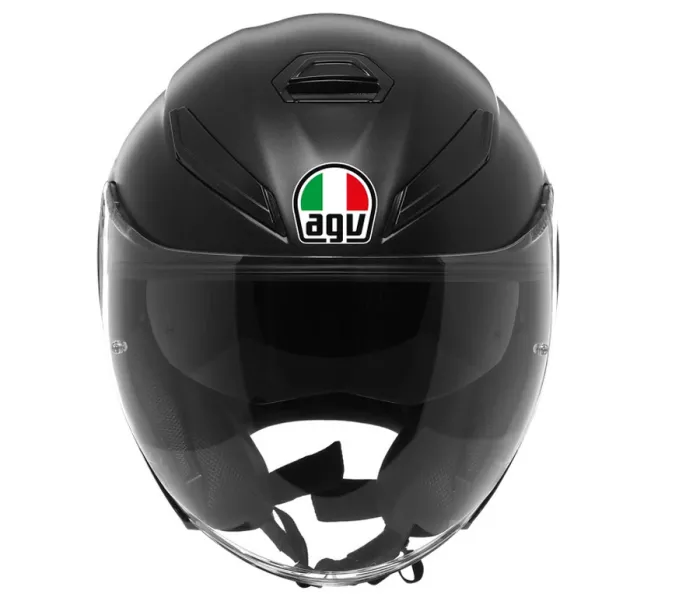 Kask otwarty AGV K5 JET EVO ECE 22.06 MONO MATT BLACK