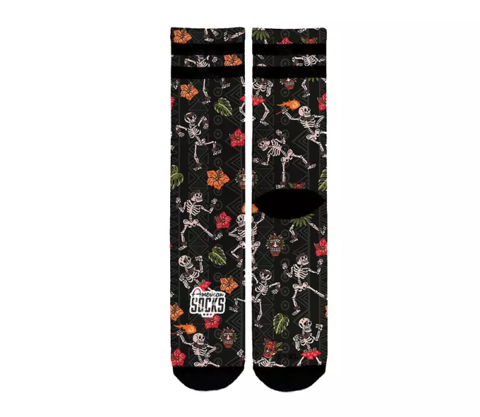 Designerskie skarpetki American Socks AS237 Dancing Skeletons