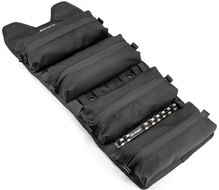 Kriega RSDRKTR-BB Tool Roll - Roam - Black/Black