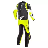 Kombinezon motocyklowy Dainese LAGUNA SECA 4 BIAŁY / CZARNY / ŻÓŁTY FLUO