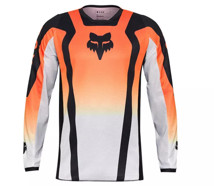 Koszulka motocrossowa Fox Lean Jersey Fluorescent Orange