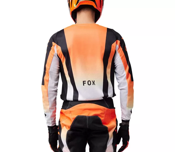 Koszulka motocrossowa Fox Lean Jersey Fluorescent Orange