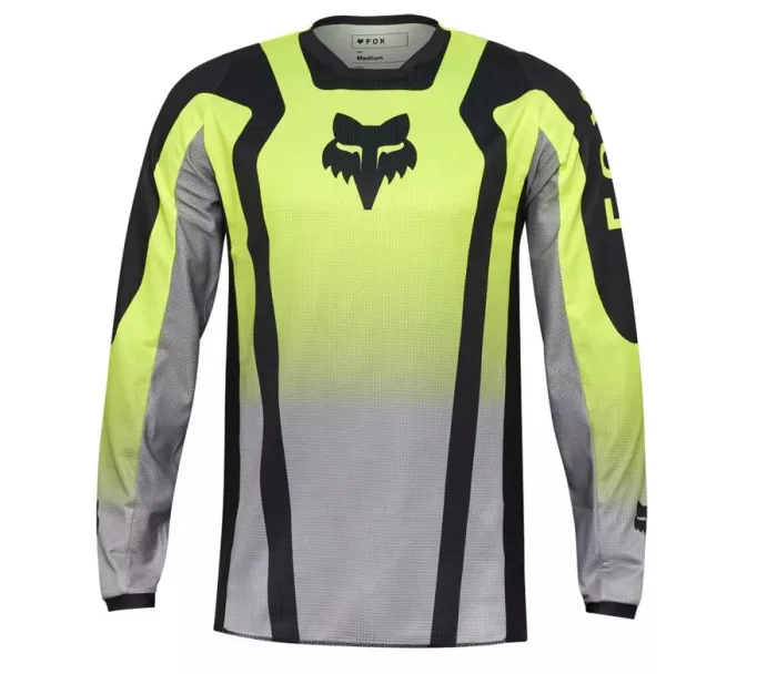 Koszulka motocrossowa Fox Lean Fluorescent Yellow