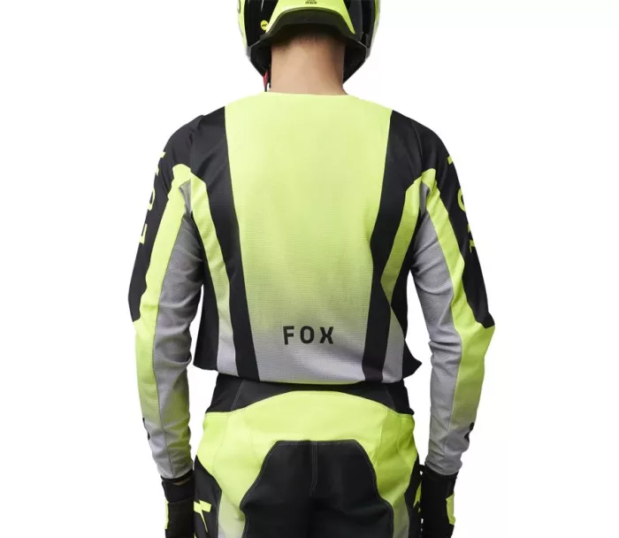 Koszulka motocrossowa Fox Lean Fluorescent Yellow