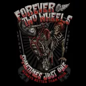 Koszulka Lethal Threat FOREVER TWO WHEELS