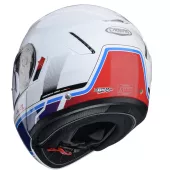 Kask składany Caberg Levo X Elite white/red/blue/light blue