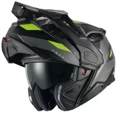 Składany kask NEXX X.LIFECOUNTRY Terra grey/neon MT