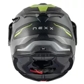 Składany kask NEXX X.LIFECOUNTRY Terra grey/neon MT