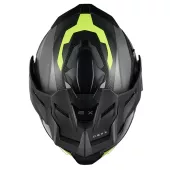 Składany kask NEXX X.LIFECOUNTRY Terra grey/neon MT