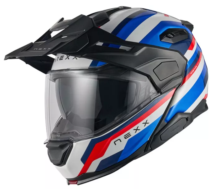 Kask motocyklowy NEXX X.LIFECOUNTRY Westbound blue/red MT