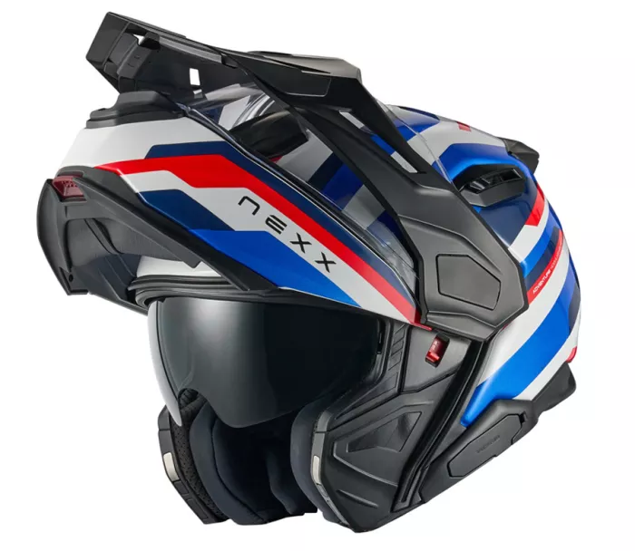 Kask motocyklowy NEXX X.LIFECOUNTRY Westbound blue/red MT