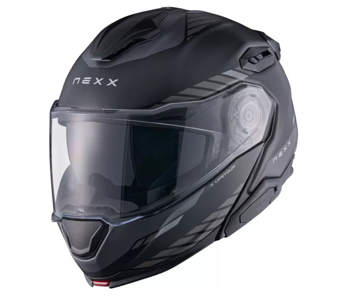 Kask motocyklowy NEXX X.LIFETOUR Globe black/gray MT