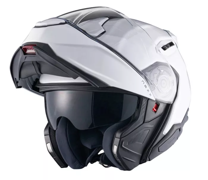 Składany kask NEXX X.LIFETOUR Plain white