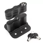 Kriega Overland Lockable Mount - Including Lock - Black