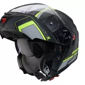 Kask składany Caberg Levo X Elite matt black/grey/yellow fluo