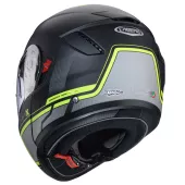 Kask składany Caberg Levo X Elite matt black/grey/yellow fluo