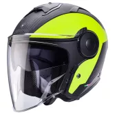 Otwórz kask Caberg Soho Milano matt black/yellow fluo