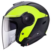 Otwórz kask Caberg Soho Milano matt black/yellow fluo