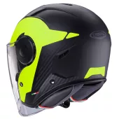 Otwórz kask Caberg Soho Milano matt black/yellow fluo